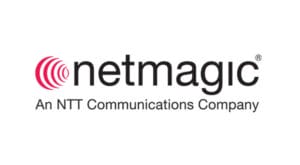 Brand logo of netmagic An NTT Communications Company.