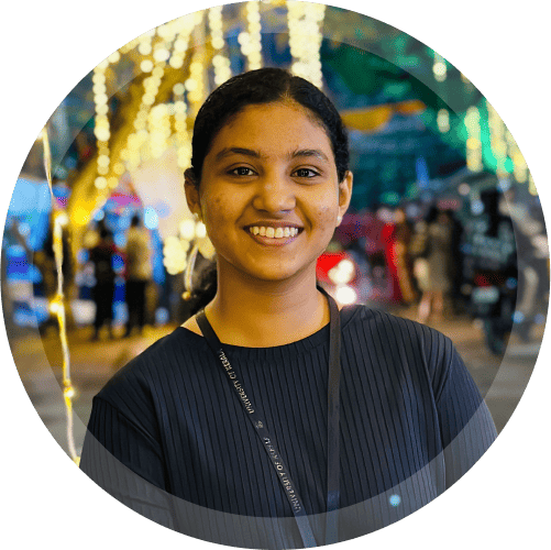 Profile photo of Ms. Diya Santosh, Knowledge Engineer, HealthVector.